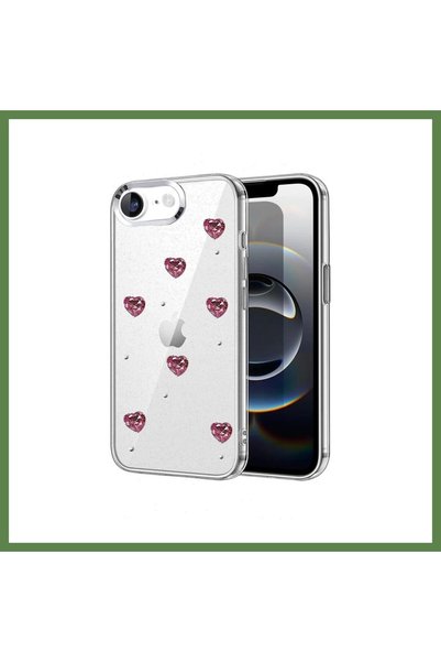 Hobibahçem غطاء لهاتف iPhone 16E بتصميم فيونكة - التصميم رقم 3، موديل HB006.