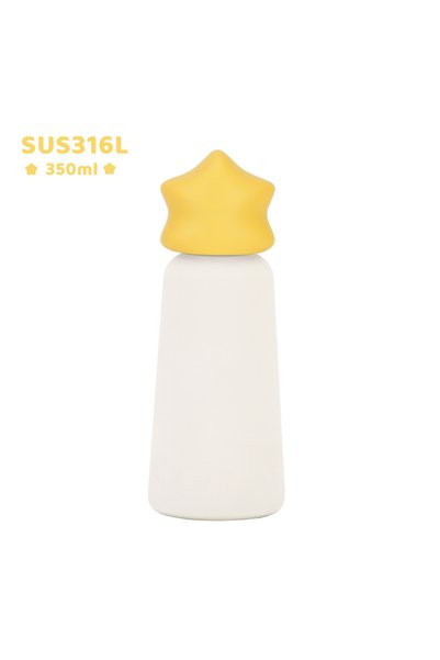 Generic 316 Stainless Steel Insulated Water Bottle 350ml Star Design Kids Out...
