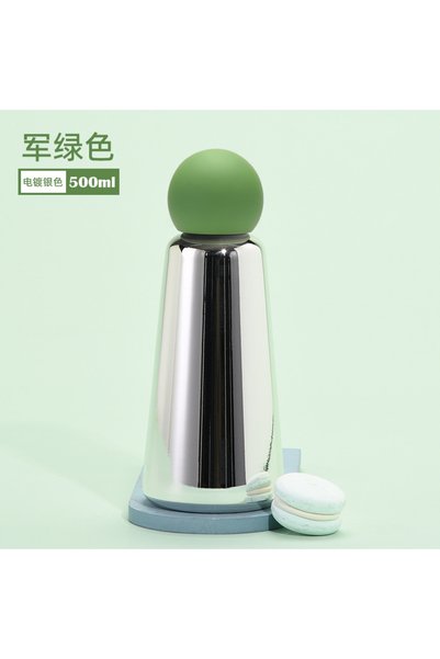 Generic 316 Stainless Steel Electroplated Insulated Water Bottle 500ml for Ki...
