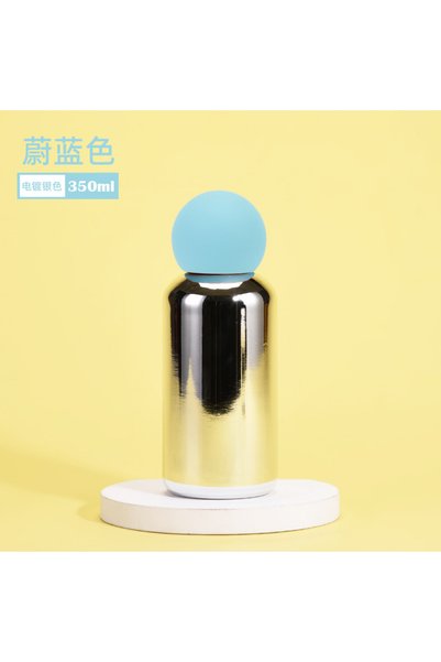 Generic 316 Stainless Steel Electroplated Insulated Water Bottle 350ml Studen...