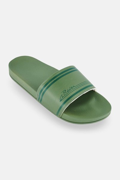 Rider Men Slip On Slide, Green