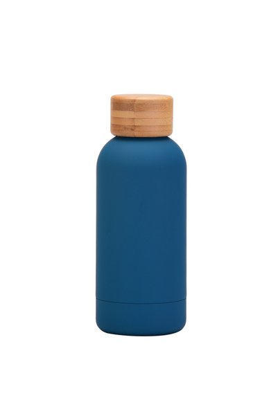 Generic Stainless Steel Insulated Tumbler 350ml Bamboo Lid Mini Outdoor Sports
