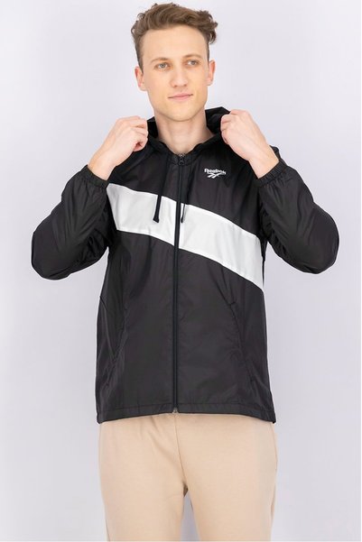 Reebok Men Classic Wind Breaker, Black
