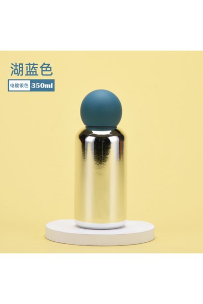 Generic 316 Stainless Steel Electroplated Insulated Water Bottle 350ml Studen...