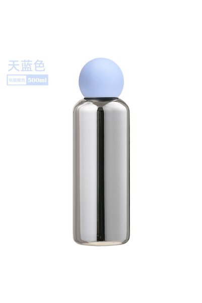 Generic 316 Stainless Steel Electroplated Insulated Water Bottle 500ml for St...