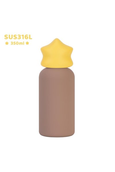 Generic 316 Stainless Steel Insulated Water Bottle 350ml Star Design Kids Out...