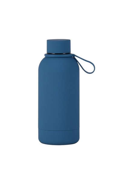 Generic Stainless Steel Insulated Bottle 350ml Small Mouth Silicone Handle Ou...