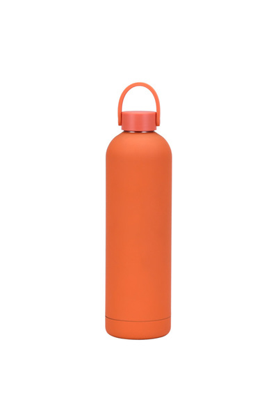 Generic Double Wall Stainless Steel Insulated Bottle 1000ml Handle Small Mout...