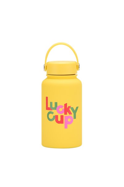 Generic Wide Mouth Vacuum Insulated Water Bottle 650ml Printed for Kids Stude...