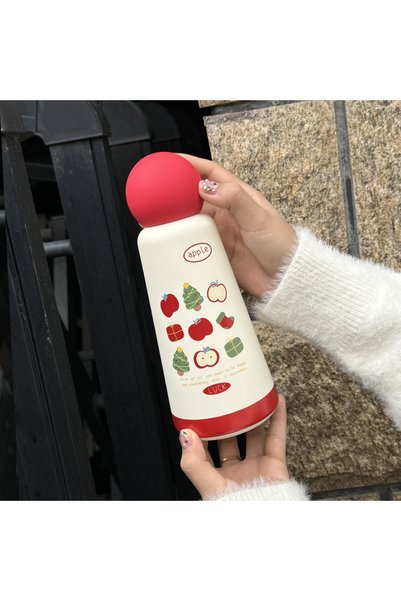 Generic زجاجة مياه معزولة من الفولاذ المقاوم للصدأ بتصميم جديد للأطفال والطلا...