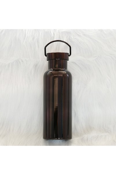 Generic Stainless Steel Insulated Bottle 500ml Handle Mid Mouth Car Outdoor
