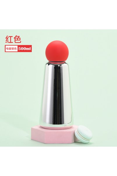 Generic 316 Stainless Steel Electroplated Insulated Water Bottle 500ml for Ki...