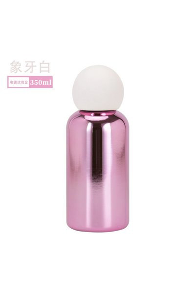 Generic 316 Stainless Steel Electroplated Insulated Water Bottle 350ml Studen...