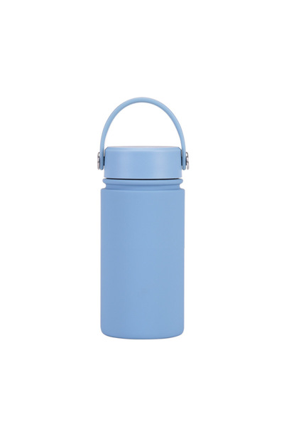 Generic 316 Stainless Steel Wide Mouth Insulated Sports Bottle 350ml Handle O...