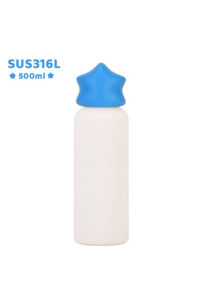 Generic 316 Stainless Steel Insulated Water Bottle 500ml Star Design Kids Out...