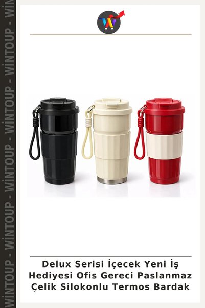 Wintoup Deluxe Series Insulated Water Bottle—New Business Gift, Office Supply...