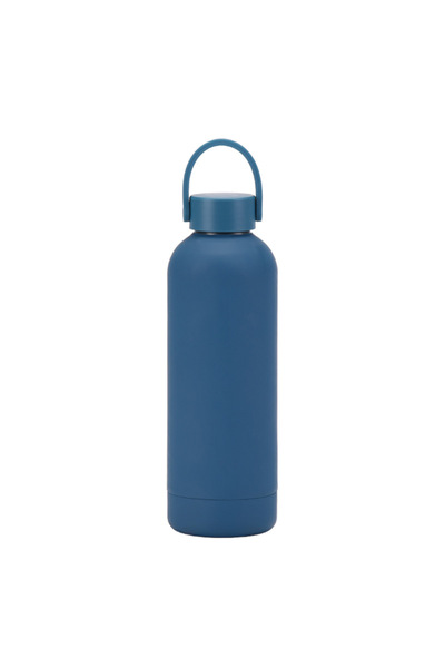 Generic Double Wall Stainless Steel Insulated Bottle 500ml Handle Small Mouth...