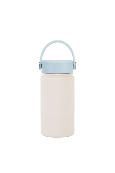 Generic 316 Stainless Steel Wide Mouth Insulated Sports Bottle 350ml Handle O...