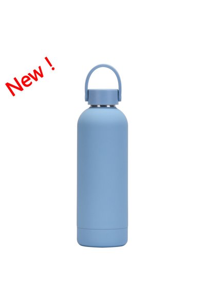 Generic Double Wall Stainless Steel Insulated Bottle 500ml Handle Small Mouth...