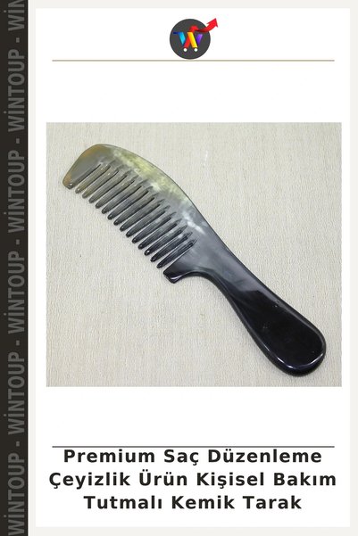Wintoup Premium Hair Styling Bridal Set Personal Care Handle-Mounted Bone Comb