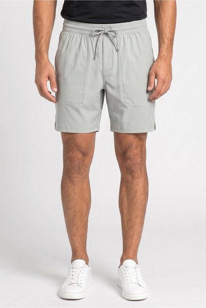 Alive Men Sportswear Fit 7 Inseam Training Shorts, Olive