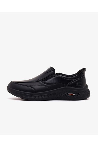 SKECHERS Men's Black Arch Fit Crosser 205869-BBK Sneakers