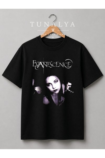 GRAFTTEE CLOTHING Evanescence Printed Oversized Unisex T-Shirt