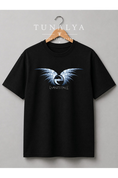 GRAFTTEE CLOTHING Evanescence Printed Oversized Unisex T-Shirt