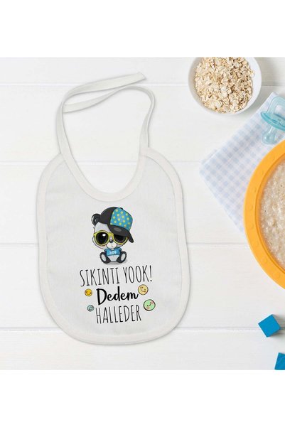 Bk Gift BK Kids "No Worries, Grandpa Will Take Care of It" Designed Baby Bib ...