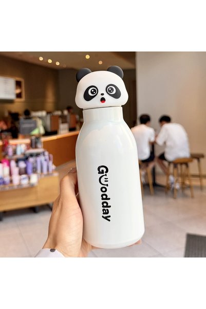 Generic Stainless Steel Vacuum Insulated Straw Cup Portable Travel Bottle