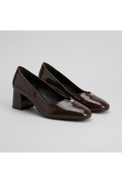 KİNDEP (Park Moda) Women's Casual Shoes with Thick Heels, BROWN