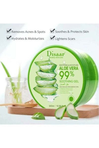 Disaar Aloe Vera Gel to Moisturize the Skin and Treat Acne