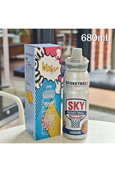 Generic Vacuum Sports Insulated Cup Large Flip Lid Direct Sip Student Gym