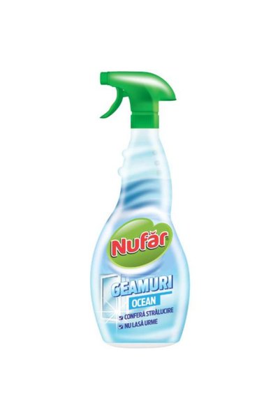 Nufar Διάλυμα Καθαρισμού Παραθύρων - Ocean Windows, 500 ml