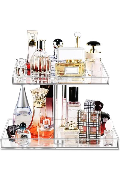 Generic Perfume Organizer, Display Tray Acrylic Handmade Vanity Trays Makeup ...
