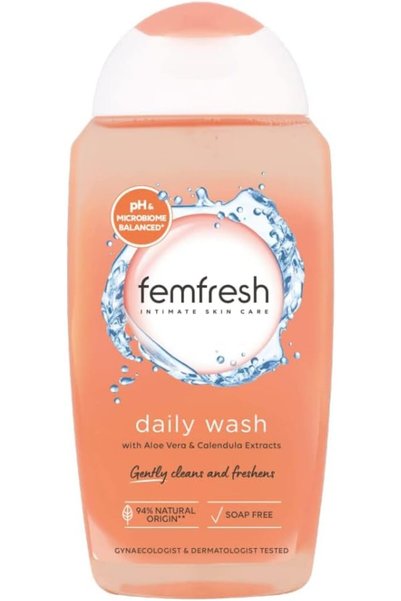 Femfresh غسول يومي للعناية اليومية بالمنطقة الحميمة - جل استحمام ودش منظف - د...