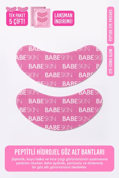 Babeskin Eye-Conic Glow Illuminating and Moisturizing Under-Eye Mask – 5 Pairs