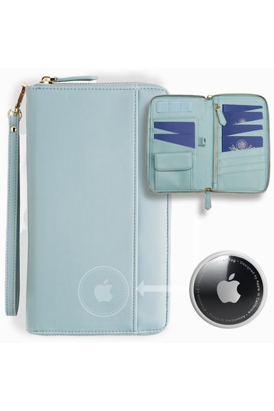 GENERAL Travel Wallet Family Passport Holder RFID Travel Document Organizer –...