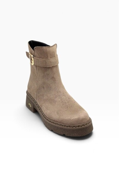 ŞANZELİZE AYAKKABI Champs-Élysées K900-27 Suede, Warm-Lined, Zipper-Closure, ...