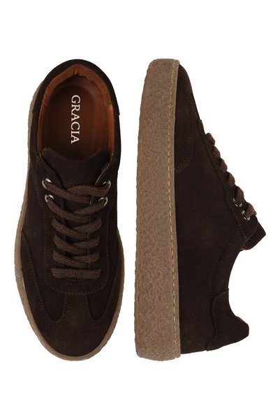 ALTA GRACIA Women's Genuine Suede Casual Shoes, Brown, Thick Thermal Sole, Or...