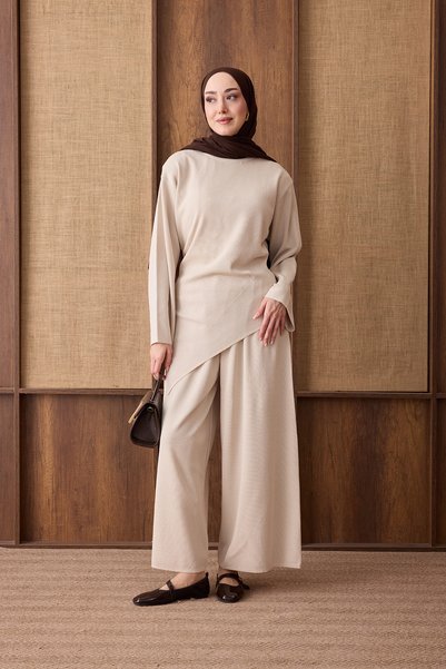 Suede Style 44454 - Set elegant și confortabil de tricotaje din raion pentru ...