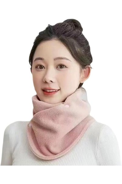 Generic Neck Warmer Scarf Thicken Windproof Winter Gaiter for Women