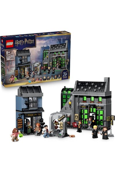 LEGO Harry Potter Knockturn Alley Wizarding Shops 76471