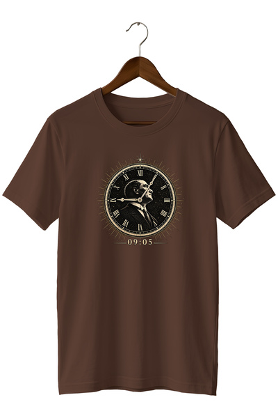 remonz November 10, Atatürk, 9:05 a.m. Printed Unisex T-Shirt – Republic and ...