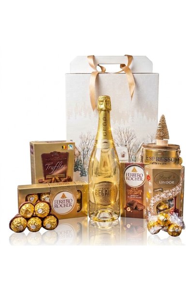 CADOURI PREMIUM Pachet cadou Deluxe Belaire Gold