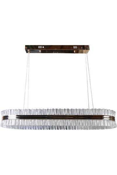 Generic Brand Najaf Modern Oval 30*90 cm Gold Lighting 3 Lights 85W