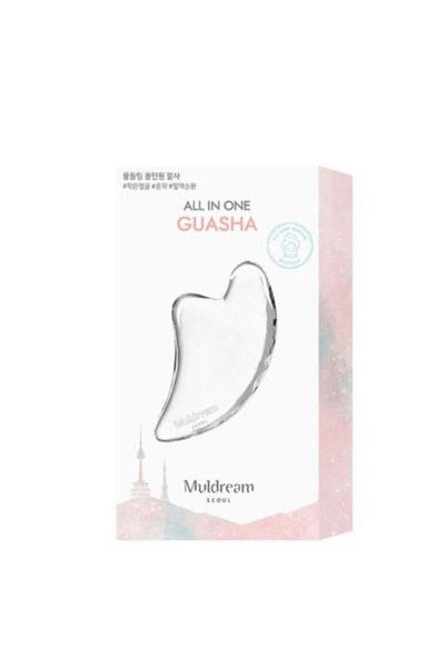 Muldream All-in-One Facial Massage and Drainage Tool – Gua Sha All-in-One, 1 pc