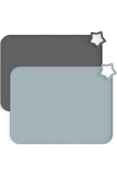 Generic Silicone Placemats for Baby & Kid, Stain Resistant Non-Slip Toddler F...