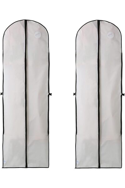 Generic Hanging Garment Bags, 60 * 180cm Suit Bag Clothes Cover, Dustproof Cl...