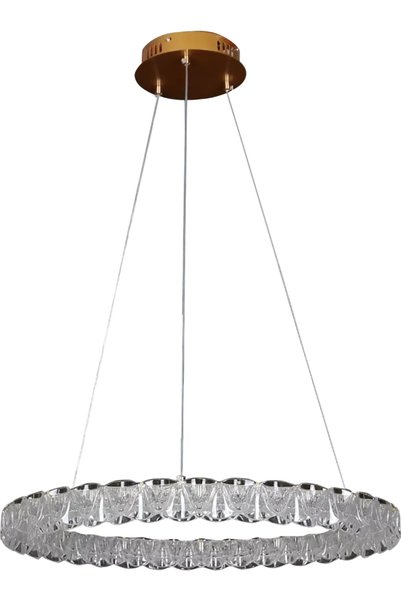 Generic Brand Najaf Modern Golden Ring Lighting 3 Lights 75W
